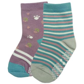 Royal 100 Cotton Ankle Length Socks For Baby Kids (Pack of 2)