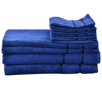 Divine Overseas Premium Zera Twist Cotton Bath Towels (Set of 8)