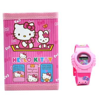 Royal 100 Hello Kitty Watches With Wallets For Girls