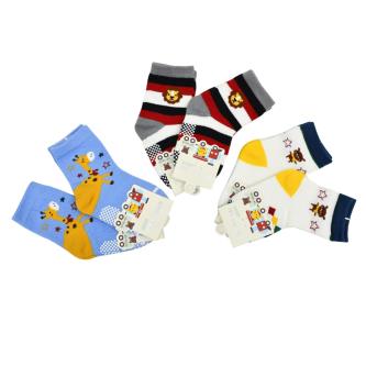 Royal 100 Cotton Ankle Length Socks For Kids (Pack of 6)