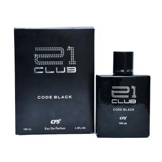 CFS 21 Club Code Black Eau De Perfume For Men & Women (100ML)