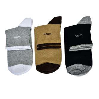 Woodland Ankle Length Socks For Men (Pack Of 3)