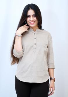 Henny Shirt Style Top For Women