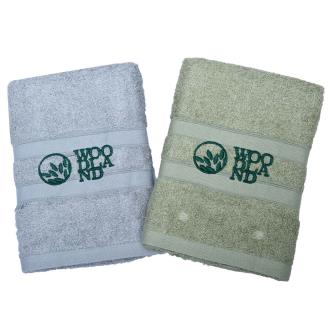 Woodland Bamboo Cotton Hand Towel (Pack Of 2)