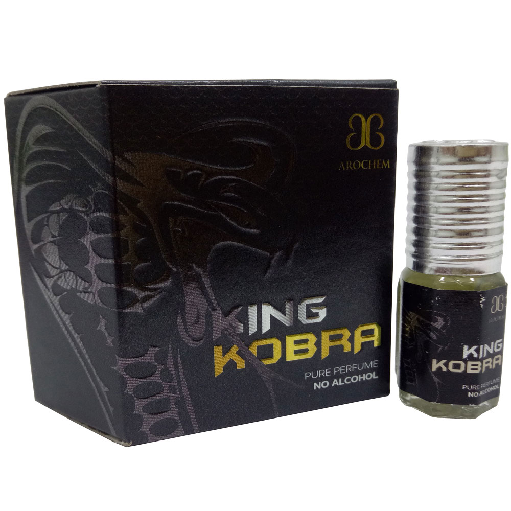 Arochem King Kobra Concentrated Attar Free From Alcohol (2 ML)