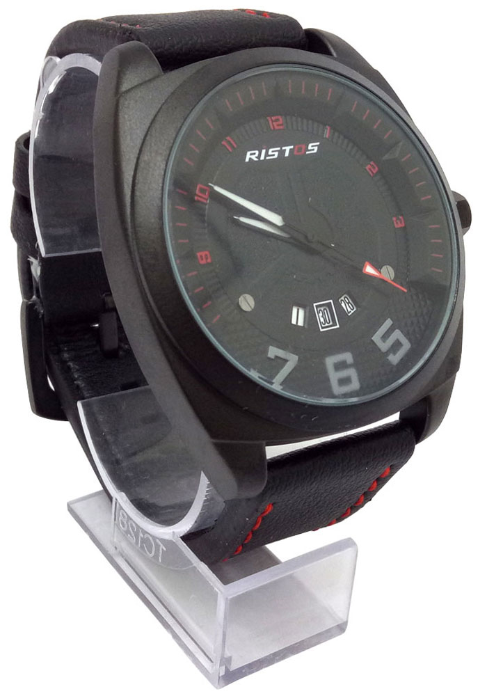 RISTOS 9320 Business Casual Leather Strap Date Week Luminous Time Display  Men Wrist Watch Quartz Watches | Wristwatch men, Wrist watch, Quartz watch