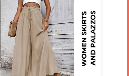 Women Skirts And Palazzos