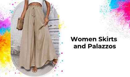 Women Skirts And Palazzos
