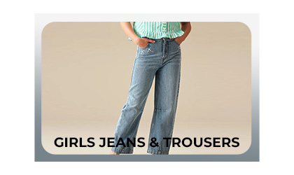 Girls Jeans & Trousers