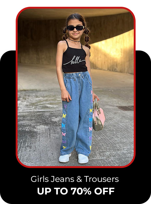 Girls Jeans & Trousers