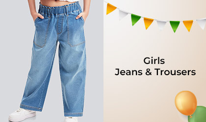 Girls Jeans & Trousers