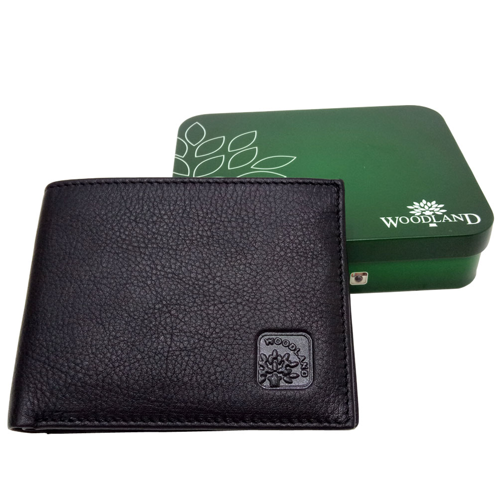 Woodland Men Coffee Brown Leather Solid Two Fold Wallet - Price History