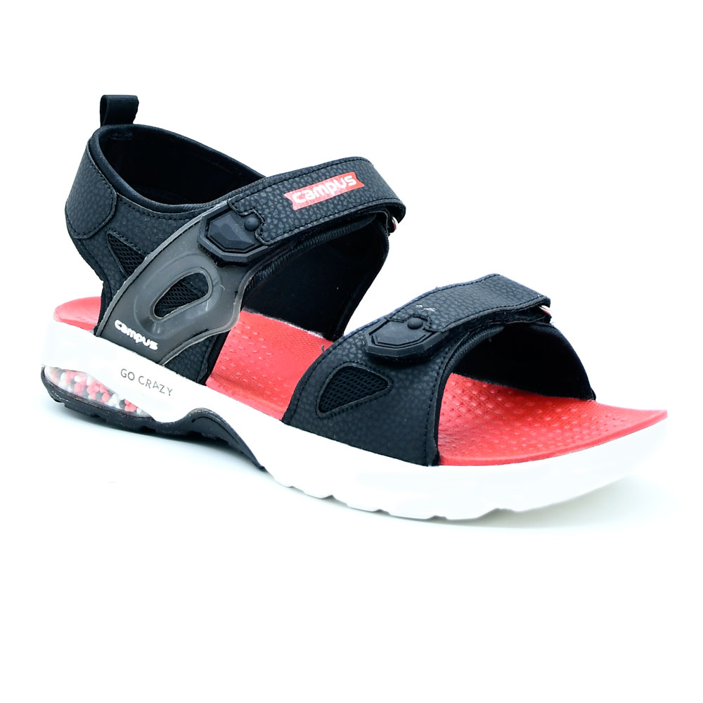 Buy Campus SD-PF023 Black Men's Sandals Online at Best Prices in India -  JioMart.