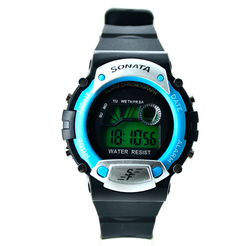 Sonata grey sale dial digital watch