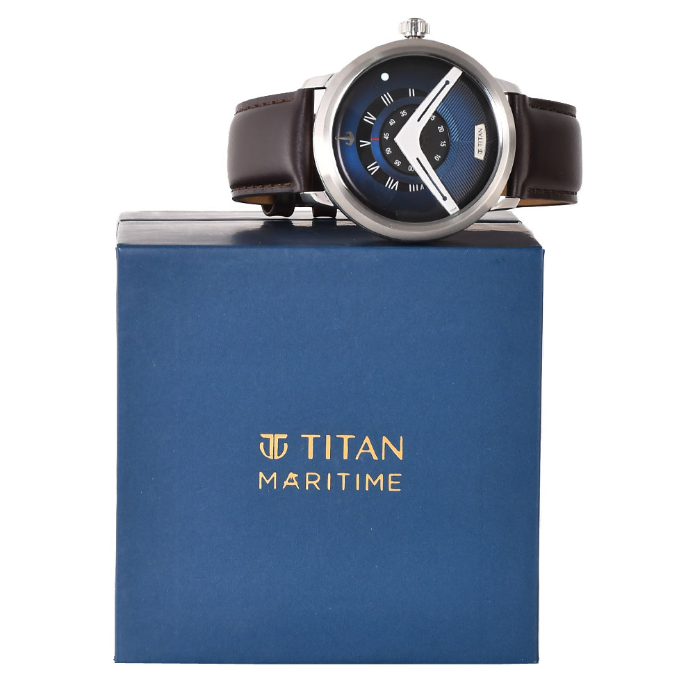 Maritime Watch with Anthracite Dial & Stainless Steel Strap - Titan  Corporate Gifting