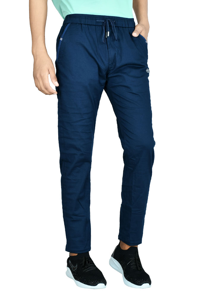 Black Wine Track Pants For Men