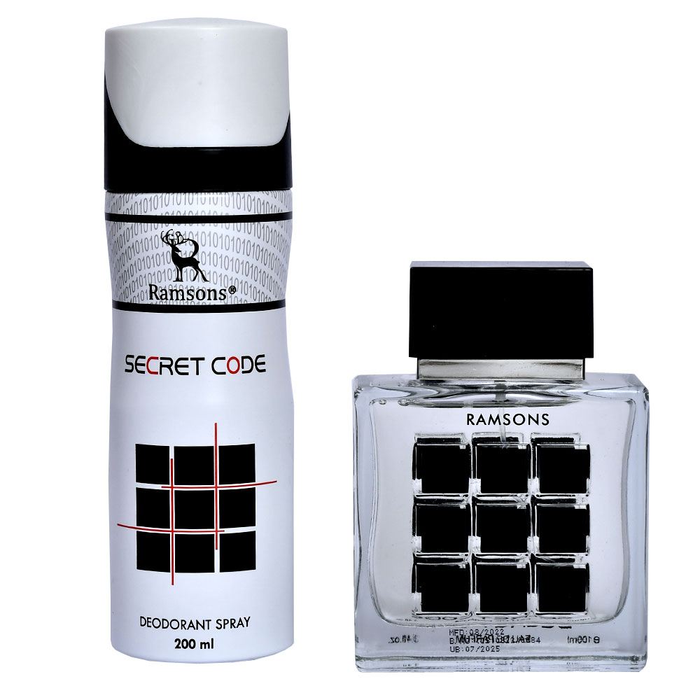 Ramsons Secret Code Gift Pack Perfume & deodorant for Men & Women (300ML)