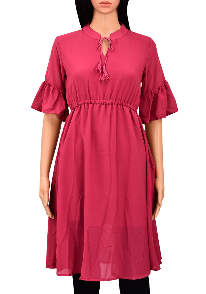 Henny Knee Length Dress For Women