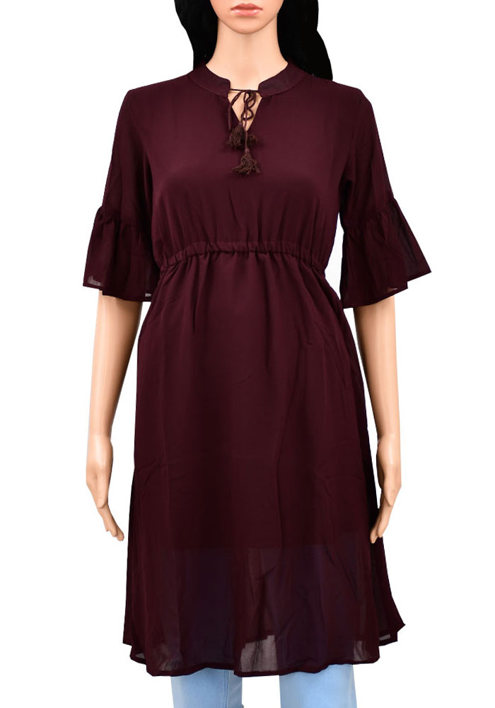 Henny Knee Length Dress For Women