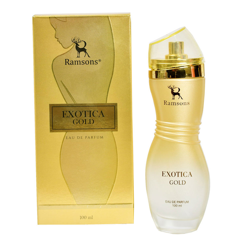Ramsons Exotica Gold Eau De Perfume For Men and Women (100ML)