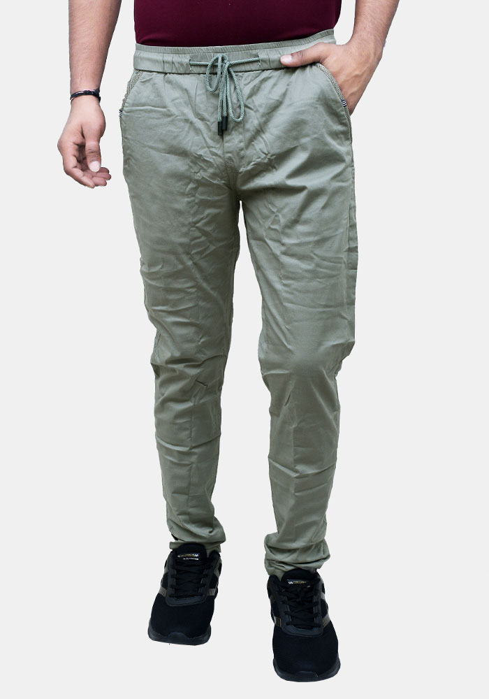 Black Wine Track Pant For Men