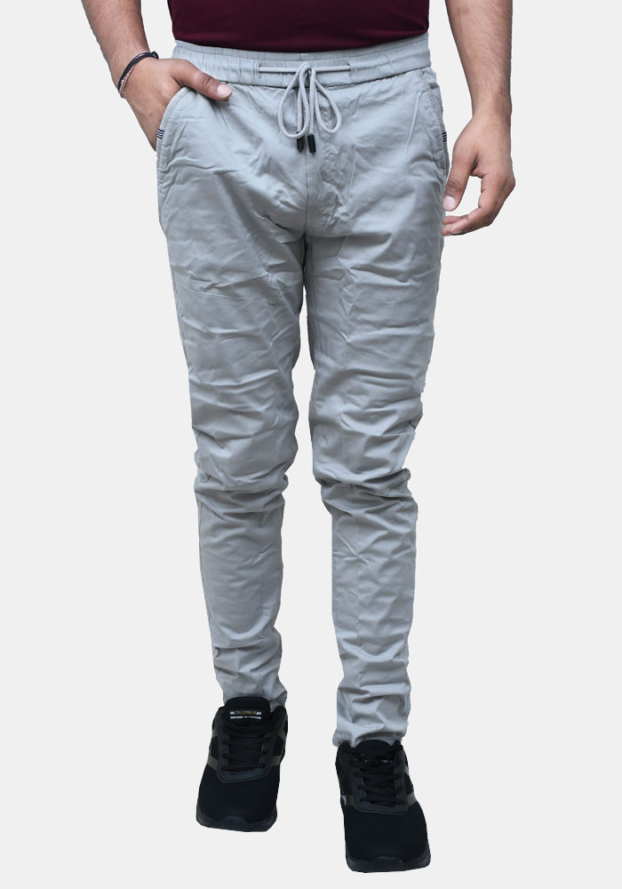 Black Wine Track Pant For Men