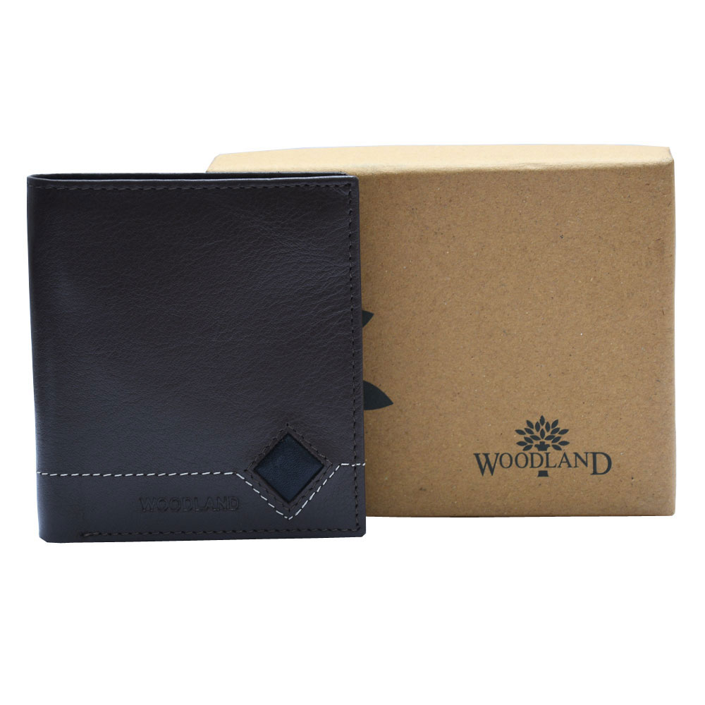 Buy Leather Woodland Wallet for Men Tan (SW1585)