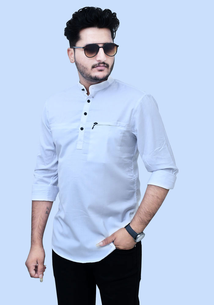 Regen Club Shirt Style Kurta For Men