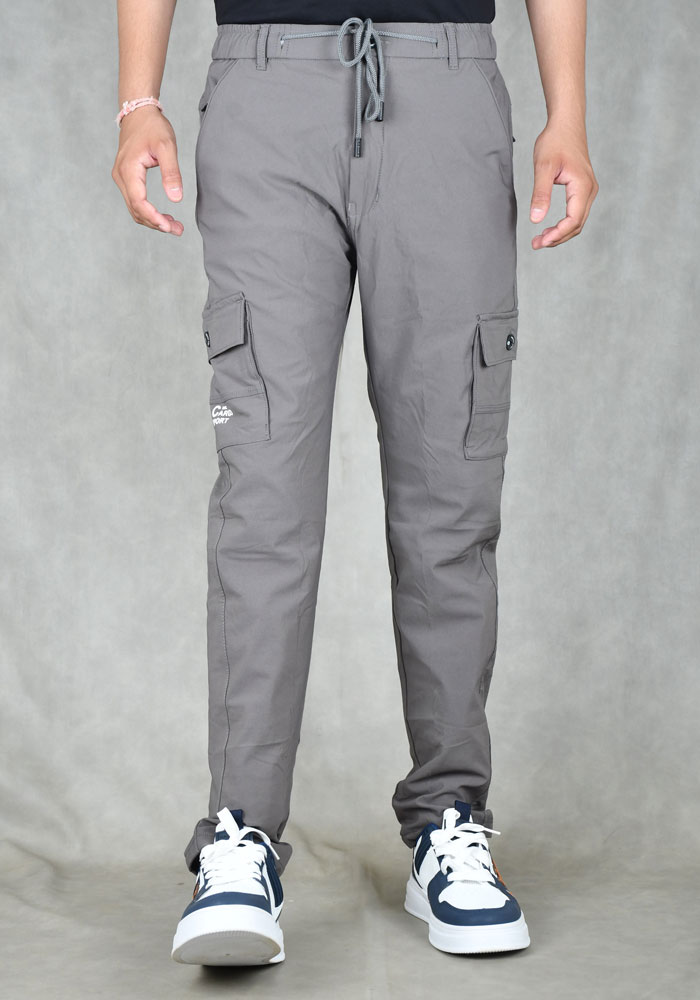 Black Wine Track Pant For Men