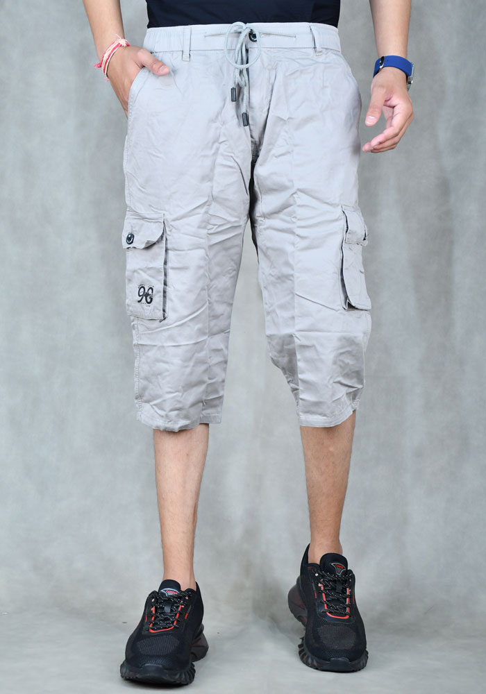 Black Wine Capri For Men