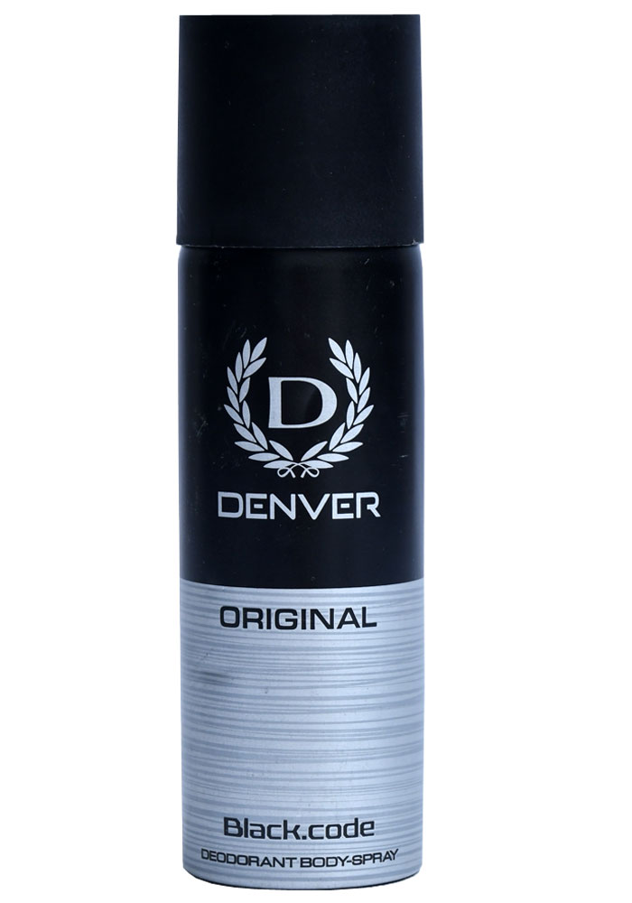 Denver Original Black Code Deodorant Body Spray For Men (50ML)