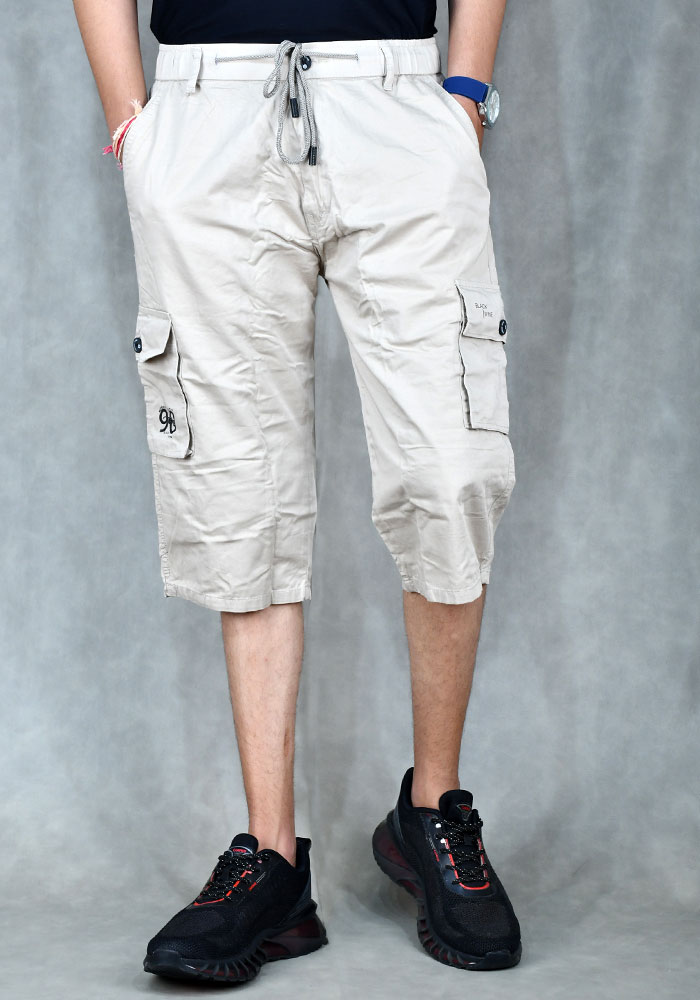 Black Wine Capri For Men