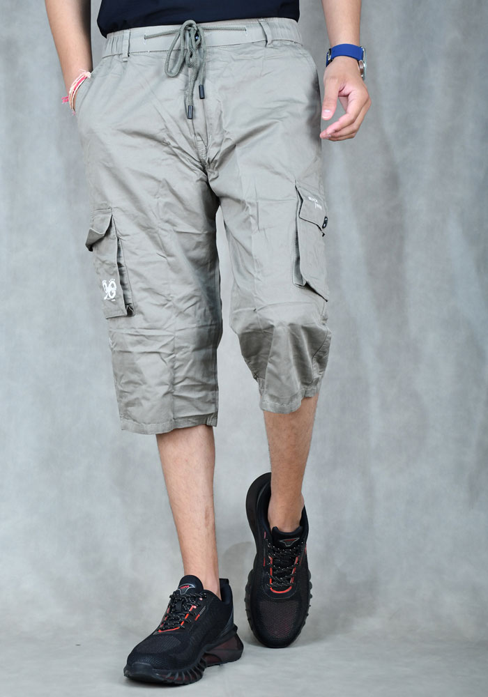 Black Wine Capri For Men