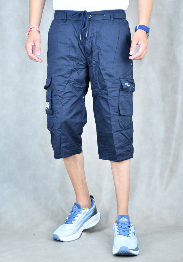 Black Wine Capri For Men