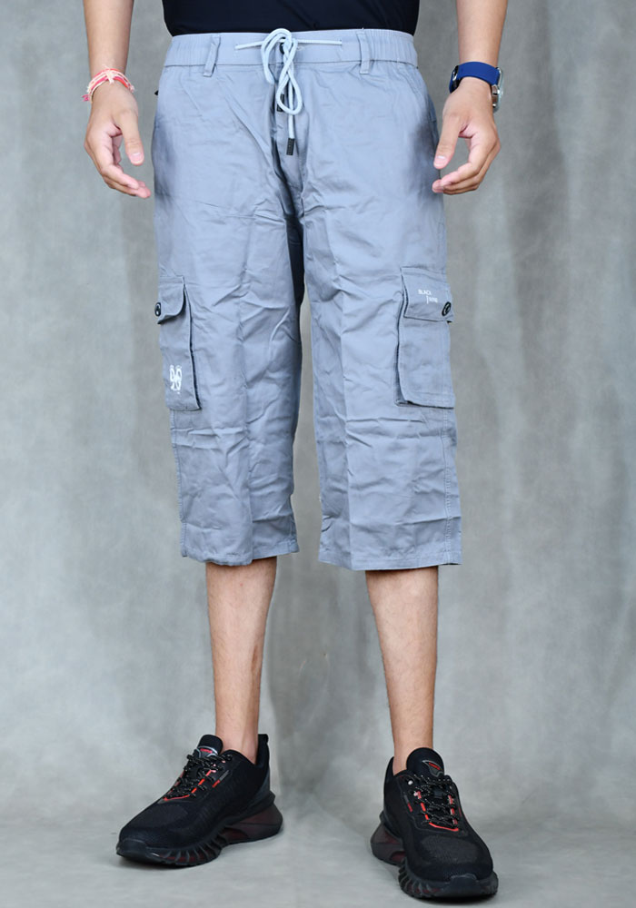 Black Wine Capri For Men