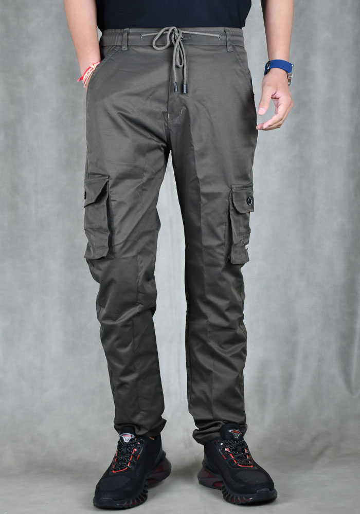 Black Wine Track Pant For Men