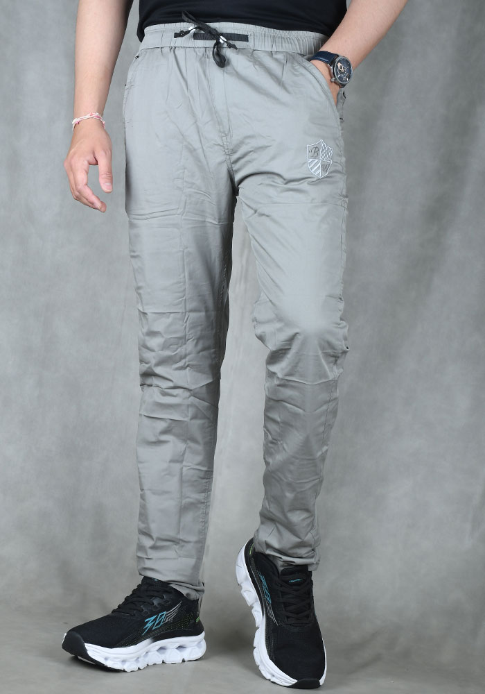 Black Wine Track Pant For Men
