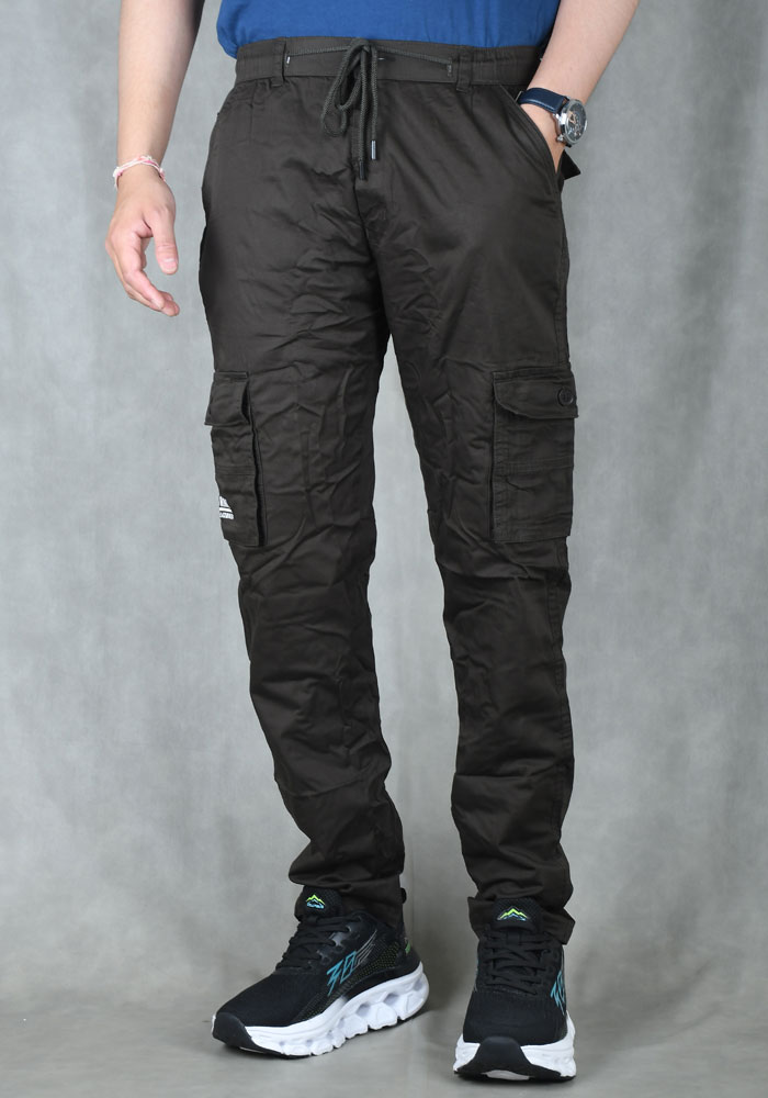 Black Wine Track Pant  For Men
