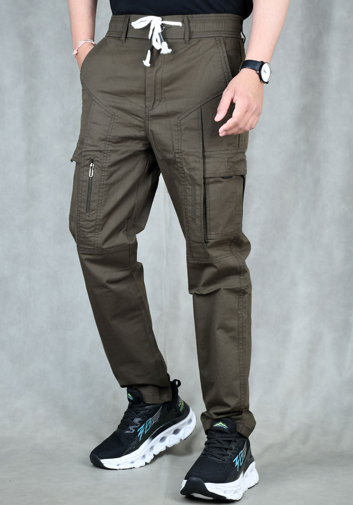 Black Wine Track Pant For Men