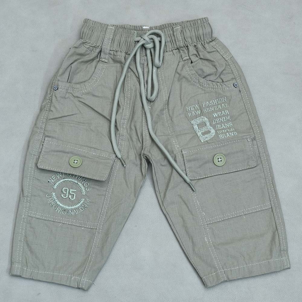 Little Sailor Cotton Jeans For Boys