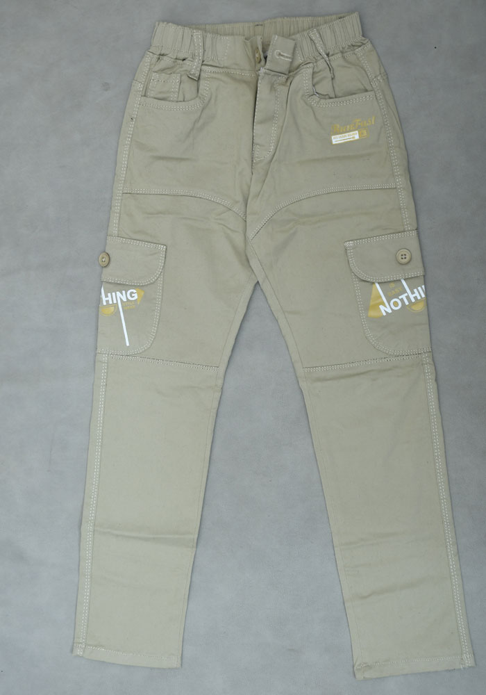 Little Sailor Cotton Jeans For Boys