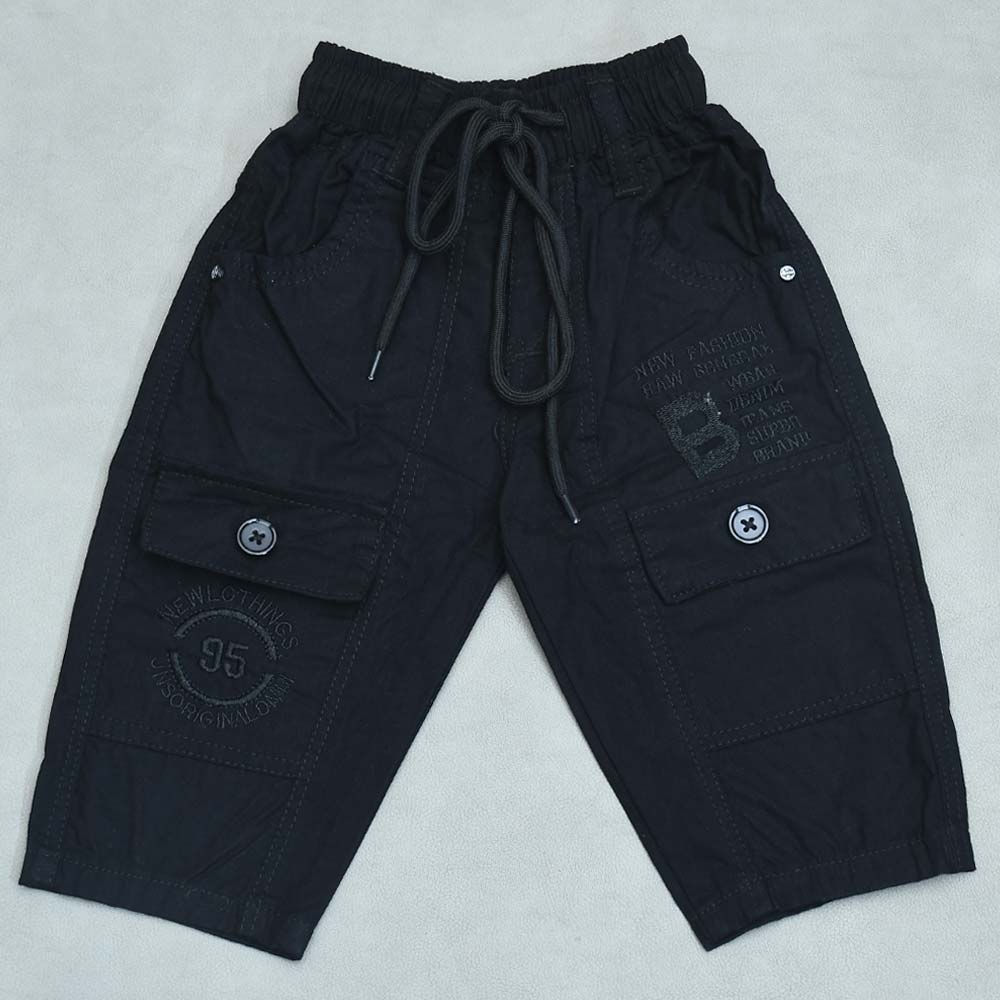 Little Sailor Cotton Jeans For Boys