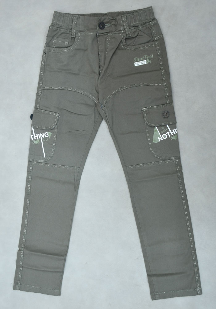 Little Sailor Cotton Jeans For Boys