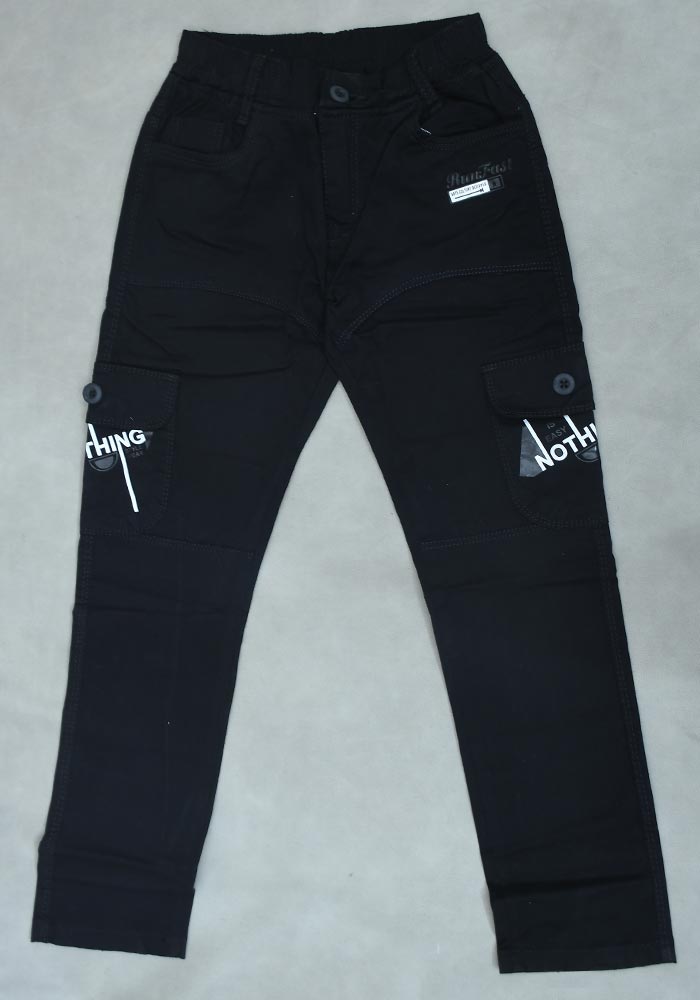 Little Sailor Cotton Jeans For Boys