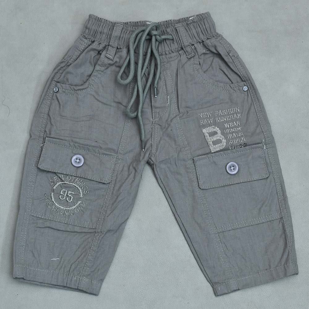 Little Sailor Cotton Jeans For Boys