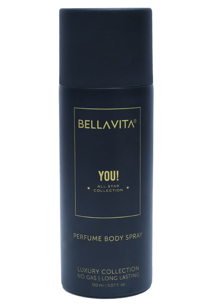 Bellavita You All Star Collection Deodorant Body Spray For Men (150ML)