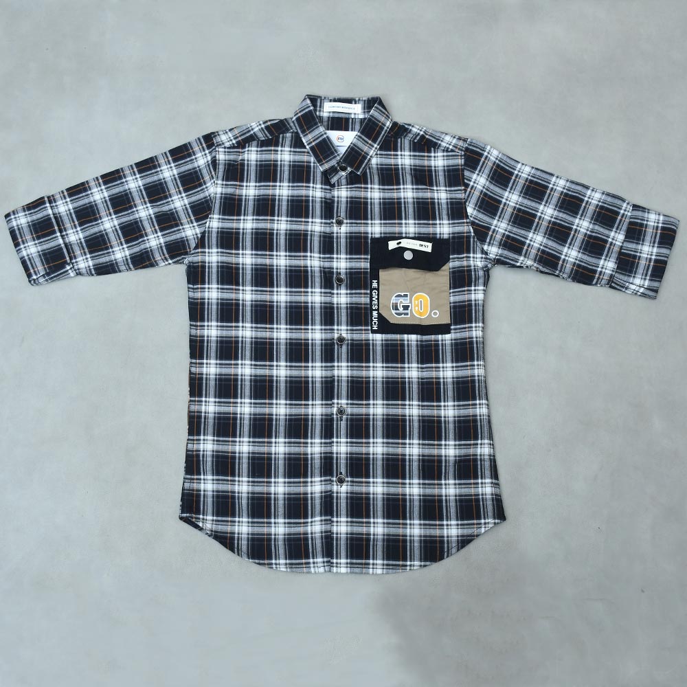 Popex Shirt With T-Shirt For Boys