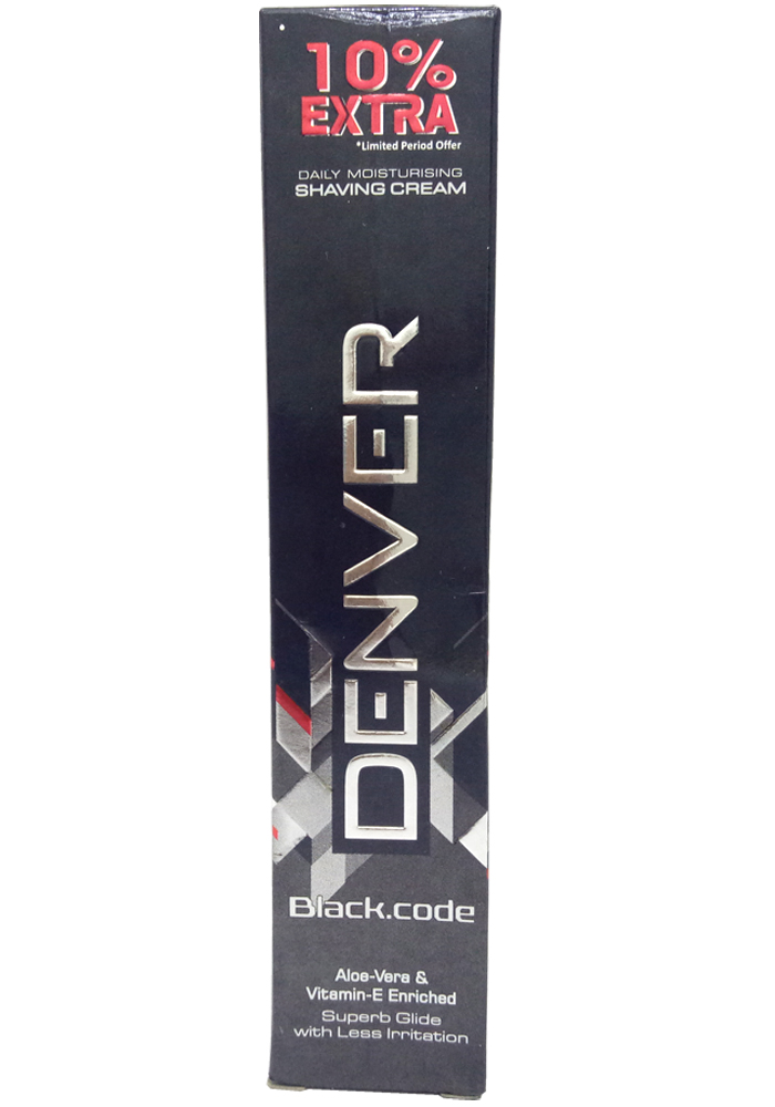 Denver Black Code Shaving Cream (33 gm)