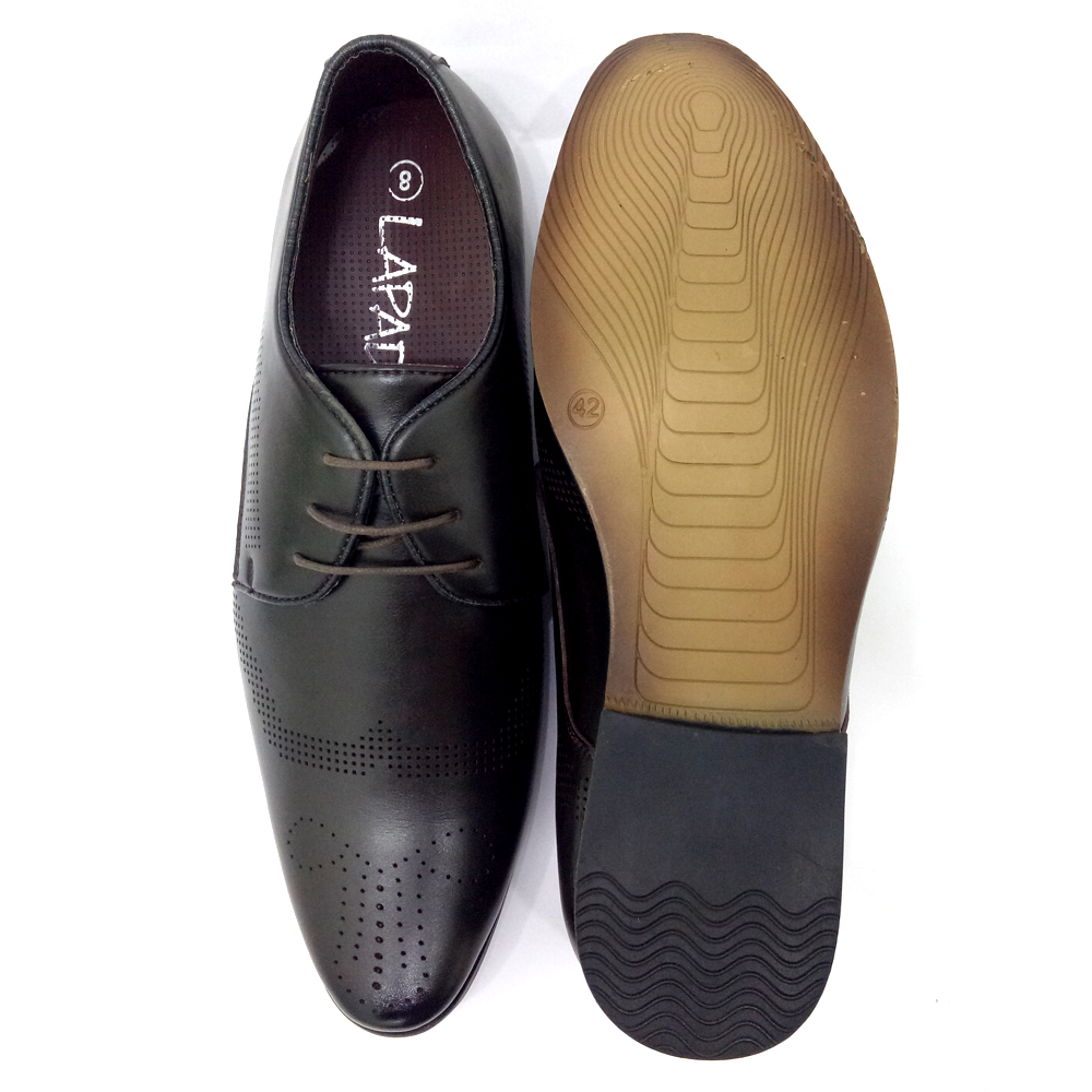Lapadi Brown Formal Shoes For Men