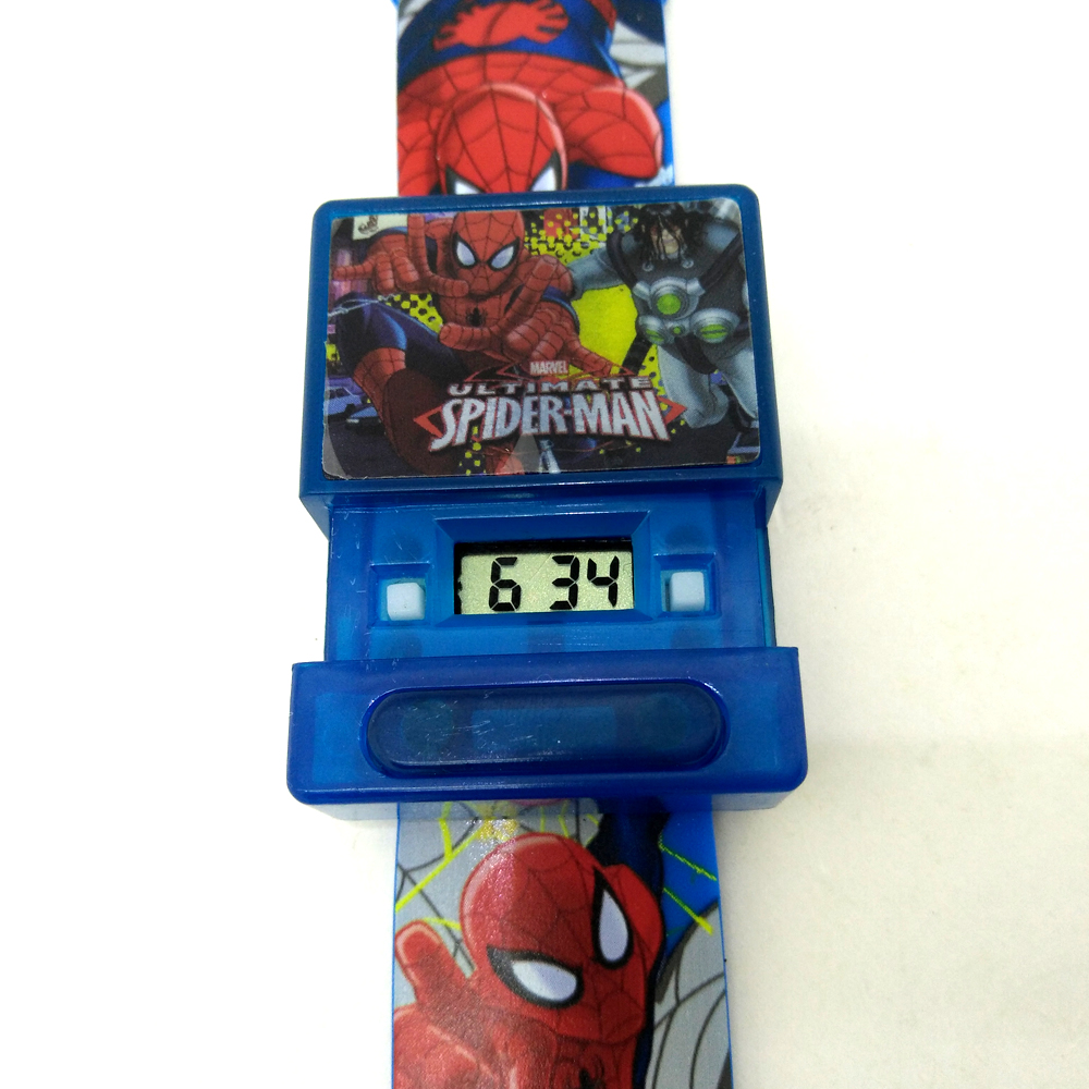 spider man digital watch